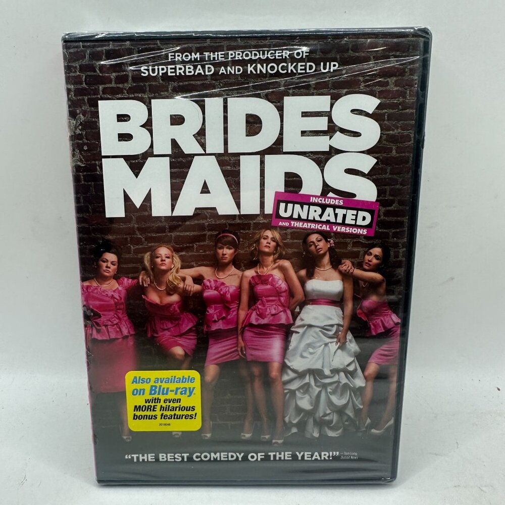 Bridesmaids DVD Movie Rated R/NR Universal Widescreen NTSC